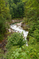 Das Salzkammergut in Österreich