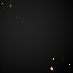 Magic stars vector overlay.  Gold stars scattered