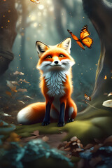 fox in the forest
Generative AI