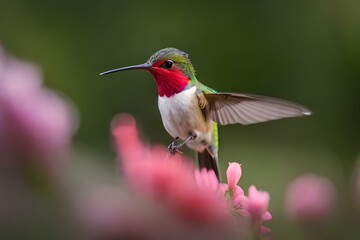 hummingbird on a branch