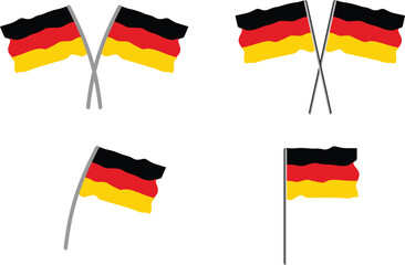 german flag set