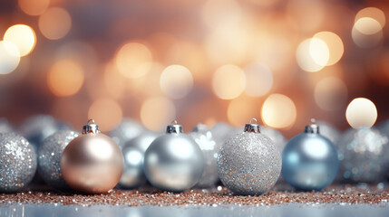 Fototapeta premium Christmas decoration. Generative Ai