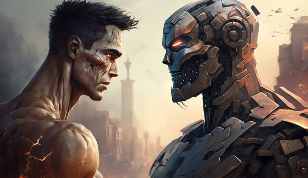 A Modern Robot vs Man