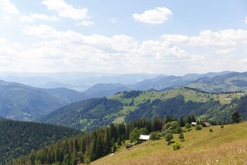 amazing views of the earth planet, mountains and forests of Ukraine, ukrainian carpathians, mountain view, mountains Carpathian. Ukraine