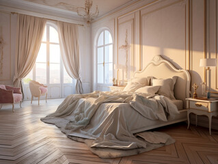 Bedroom in the style of Provence 