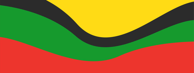 Minimalist wallpaper background with black, green, red, and yellow colors.