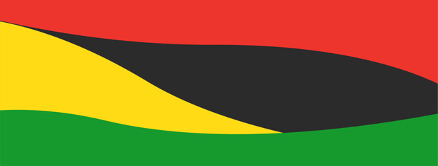 Minimalist wallpaper background with black, green, red, and yellow colors.