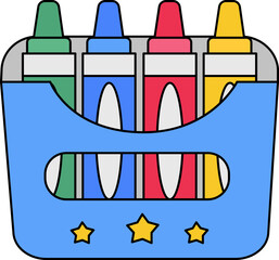 Crayons Illustration