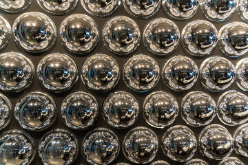 mirror balls background shiny reflection