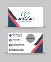 Obraz premium Professional creative and modern business card business identity visiting card template