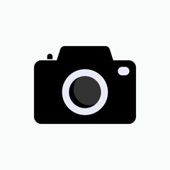 Camera Icon. Photography , Photographer Symbol for Design, Presentation, Website or Apps Elements - Vector.       