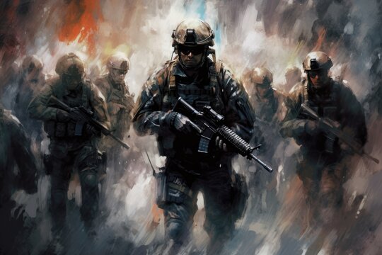 Army Officers: Committed to Serve and Protect