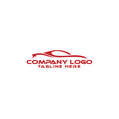 Sports Car Logo Design. Automotive, Car Showroom, Car Dealer Logo Design Vector
