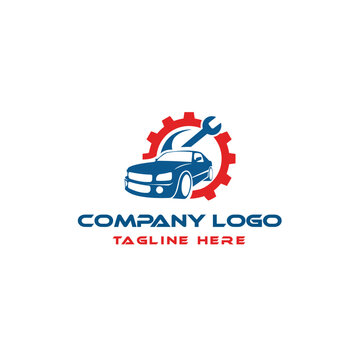 Car logo, auto detailing logo, automotive logo
