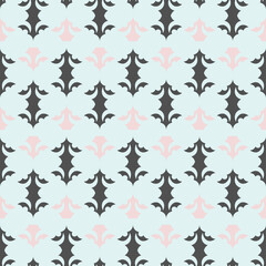 Classic Pattern Ornament, Seamless Ornamental Pattern for Design, Wallpaper, Fashion Print, Trendy Decor, Home Textile, Retro Decor. Vector.	