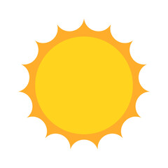 Collection of Cute Sun Illustrations for Design Elements Templet