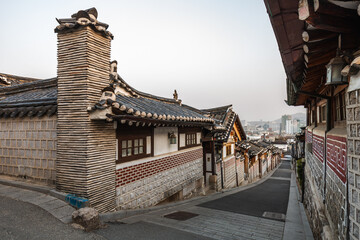Fototapeta na wymiar Seoul's popular landmarks in springtime