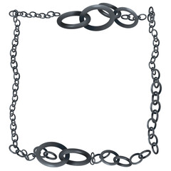 frame of chains