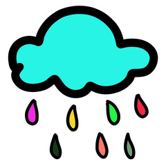 cloud and rain