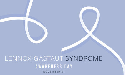 International Lennox-Gastaut Syndrome Awareness Day. background, banner, card, poster, template. Vector illustration.