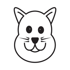 cat icon. Animal icon