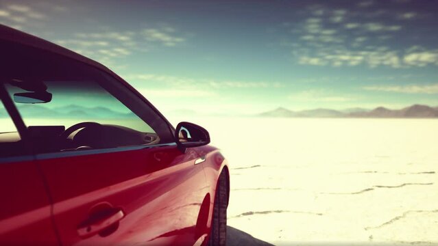 Modern and luxury car close up details