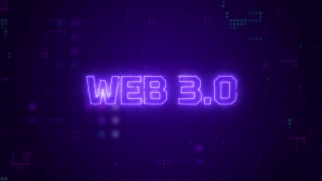Web3 world digital on blockchain technology connect