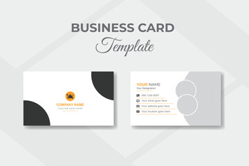 Restaurant business card template design