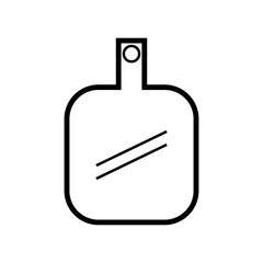 Obraz premium blank id badge