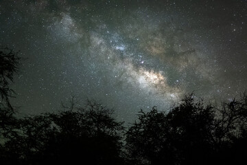 Milky way over Waikaloa, HI