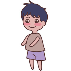 boy smile