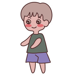 boy smile