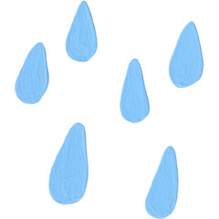 random shape element painting