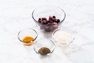 Mixed berry smoothie