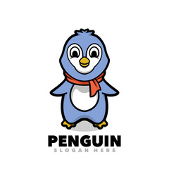 penguin with ice cream