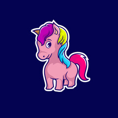 cute little horse ponny