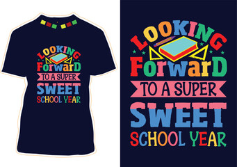 Back To School T-shirt Design