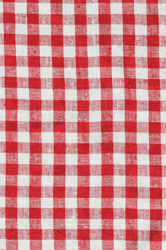 XXXL Size Country Plaid Tartan Kitchen Fabric Material Abstract Check Texture Background Texture, Red And White. Flannel Tartan Patterns. Trendy Tiles Photo. Print Scottish Square Cloth. Gingham
