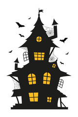 Halloween haunted house