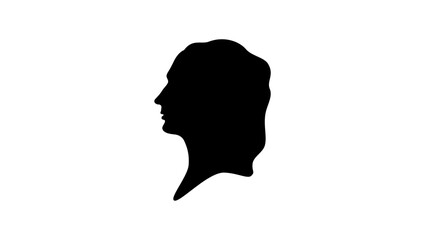 Anne Bronte silhouette