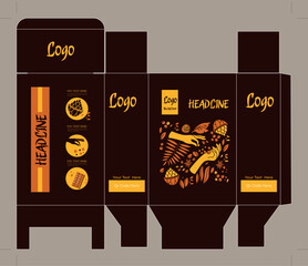 Box Design. Creative And Unique Box Design. Box Design  With Mock Up.
