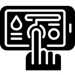 smartphone solid icon