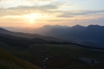曽爾高原の夕焼け