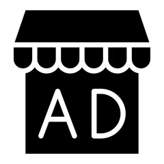 advertisement glyph 