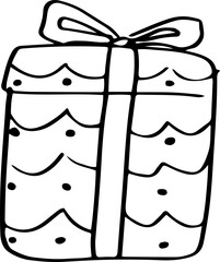 Sketch christmas garland