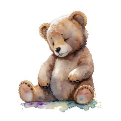 Fluffy Teddy Bear: Top-Quality PNG Images with Transparent Background for Wall Art, Scrapbooking, Junk Journals, Digital Planners