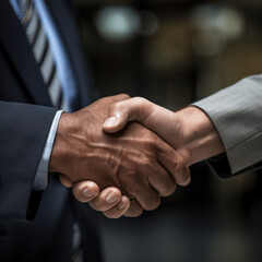 business people shaking hands