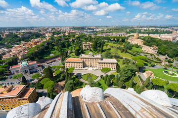 Palace of the Governorate in Vatican City - obrazy, fototapety, plakaty
