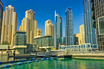 Yacht Club in Dubai Marina. UAE. November 16, 2012