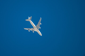 airplane in the sky